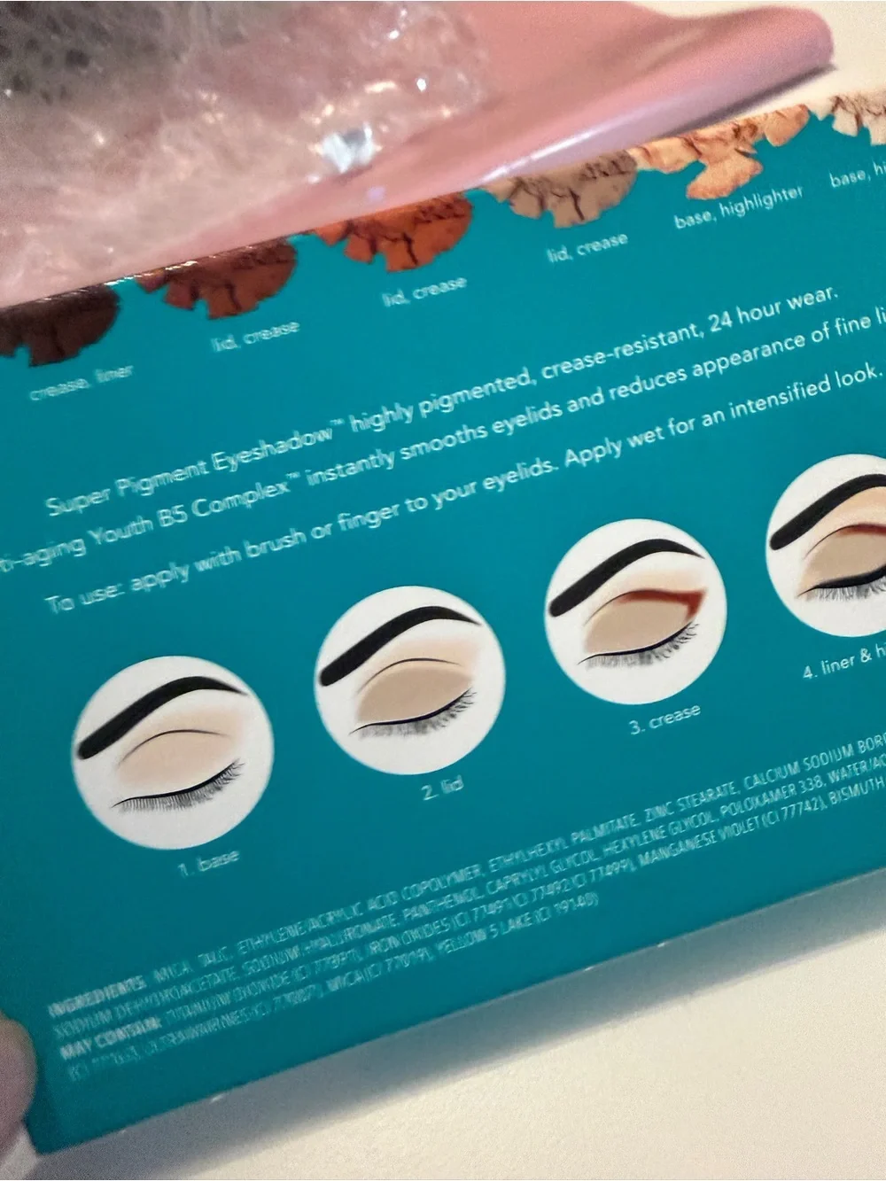 ThriveTeal Eyeshadow Palette with Neutral Browns